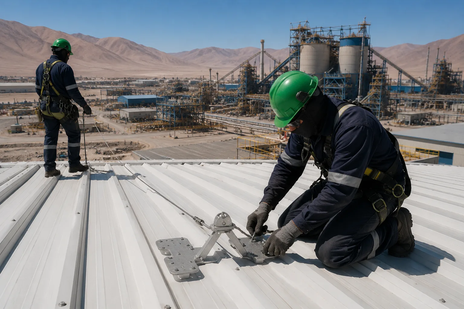 Líneas de vida en Antofagasta para minería e industria